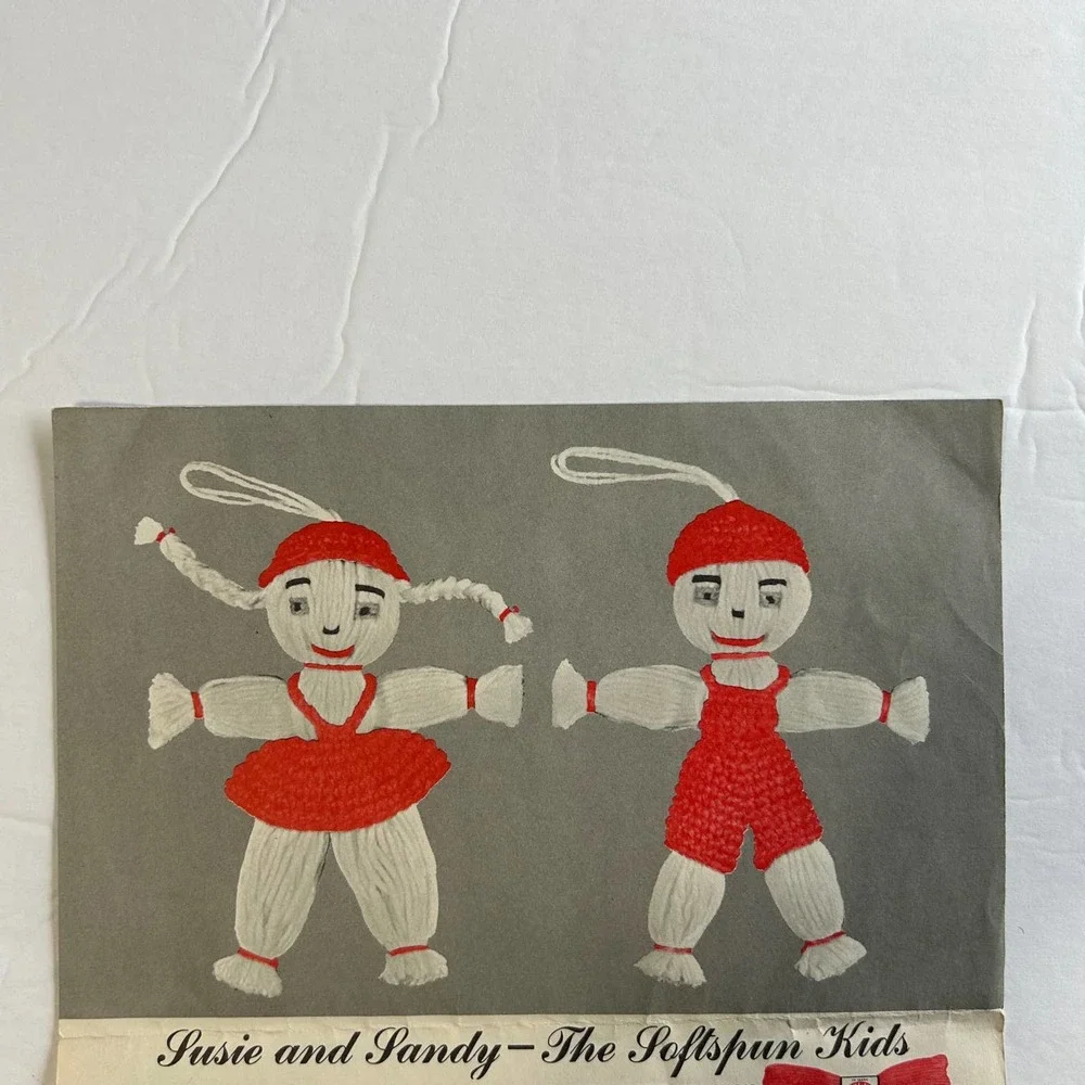 Vintage Knit/Crochet Plush and Doll Patterns Lot‎ of 4 HTF RARE